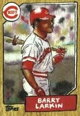 2025 Topps Shoebox Treasures Base Set Barry Larkin #69 card