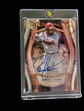 2025 Topps Tribute Pillars Of The Game Autographs Barry Larkin #PTGA-BL card