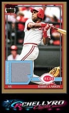2026 Topps 1991 Topps Relics Barry Larkin #91R-BL card