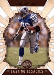 2019 Panini Legacy Lasting Legacies Barry Sanders #LL-BS card