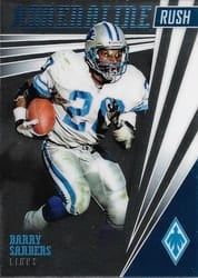 2019 Panini Phoenix Adrenaline Rush Barry Sanders #20 card