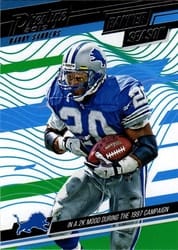 2019 Panini Prestige Banner Season Barry Sanders #BS-BA card