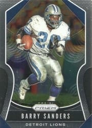 2019 Panini Prizm Base Set Barry Sanders #275 card