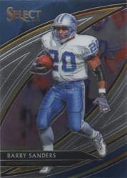 2019 Panini Select Base Set Barry Sanders #268 card