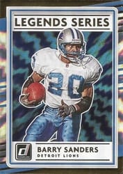 2020 Donruss Legends Series Barry Sanders #LS-BS card