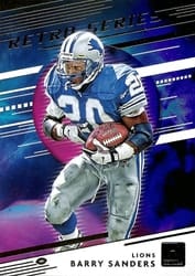 2020 Donruss Retro Series Barry Sanders #RS-BS card