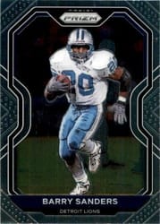 2020 Panini Prizm Base Set Barry Sanders #204 card