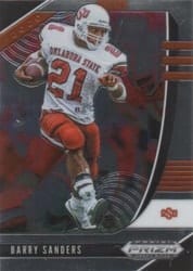 2020 Panini Prizm Draft Picks Base Set Barry Sanders #11 card
