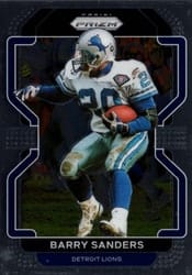 2021 Panini Prizm Base Set Barry Sanders #155 card