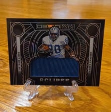 2022 Panini Obsidian Eclipse Barry Sanders #ECL-BSA card