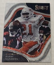 2022 Panini Select Draft Picks Barry Sanders #137 card