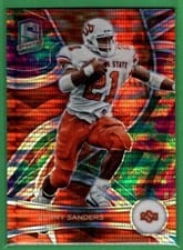 2023 Panini Chronicles Draft Picks Spectra Barry Sanders #54 card