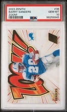 2023 Panini Zenith Zoom! Barry Sanders #36 card