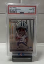 2024 Panini Prizm Prizmania Barry Sanders #22 card