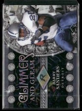 2024 Topps Resurgence Glimmer and Gleam Barry Sanders #GG-10 card