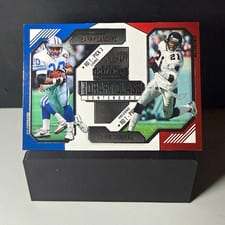 2024 Panini Contenders Historic Draft Class Contenders Barry Sanders / Deion Sanders #11 card