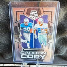 2024 Panini Mosaic Carbon Copy Barry Sanders / Emmitt Smith #CC-14 card