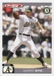 2004 Topps Total Base Set Barry Zito #80 card