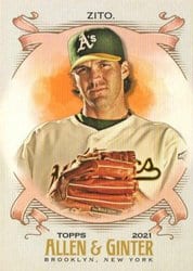 2021 Topps Allen & Ginter Base Set Barry Zito #342 card
