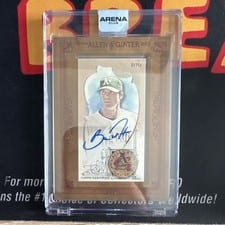 2023 Topps Allen & Ginter Framed Mini Autographs Barry Zito #MA-BZ card