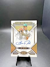 2023 Topps Tier One Talent Autographs Barry Zito #T1TA-BZ card
