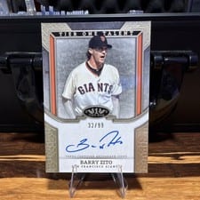 2024 Topps Tier One Talent Autographs Barry Zito #T1TA-BZ card