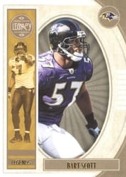 2019 Panini Legacy Base Set Bart Scott #121 card