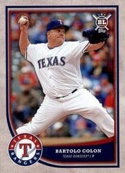 2018 Topps Big League Base Set Bartolo Colon #235 card