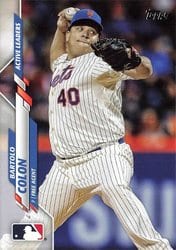 2020 Topps Update Base Set Bartolo Colon #U-236 card