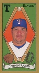 2025 Topps T205 Base Set Bartolo Colon card
