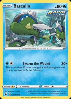 Fusion Strike Basculin #70 card