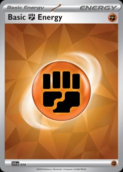 Scarlet & Violet Energies Basic Fighting Energy #14 card