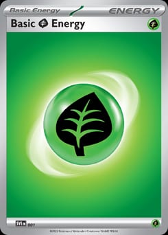 Scarlet & Violet Energies Basic Grass Energy #1 card