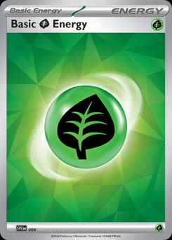 Scarlet & Violet Energies Basic Grass Energy #9 card