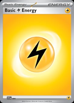 Scarlet & Violet Energies Basic Lightning Energy #4 card