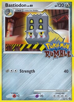 Pokémon Rumble Bastiodon #14 card