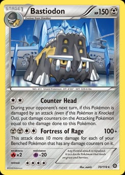 Steam Siege Bastiodon #70 card