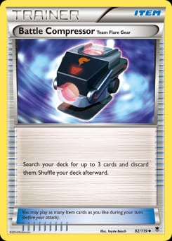 2014 Phantom Forces Battle Compressor Team Flare Gear #92 card