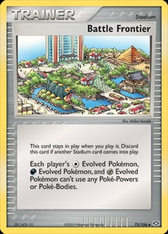 Emerald Battle Frontier #75 card