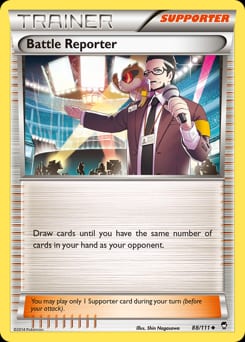 Furious Fists Battle Reporter #88 card