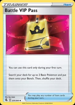 Fusion Strike Battle VIP Pass #225 card