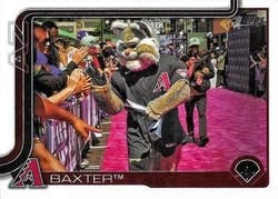 2025 Topps Mascots Baxter #M-1 card