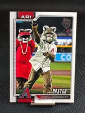2026 Topps Mascots Baxter #M-1 card