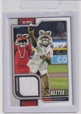 2026 Topps Mascots Relics Baxter #MAS-BX card