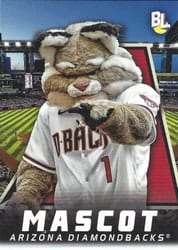 2023 Topps Big League Mascots Baxter the Bobcat #M-1 card