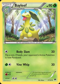 2016 BREAKpoint Bayleef #2 card