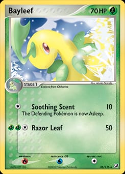 Unseen Forces Bayleef #35 card