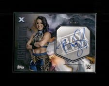 2025 Topps Exalted WWE Wrestling Insignia Ink Bayley #INI-BLY