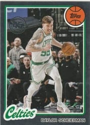 2025-26 Topps 1980-81 Topps Basketball Baylor Scheierman #80BK-49 card