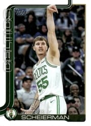 2025-26 Topps Base Set Baylor Scheierman #5 card